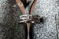 wedding rings-wedding shoes-glitter-photography by sarah crail